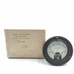 0-2 RF POWERMETER ANALOG PANEL METER WATTMETER 6625-00-954-8635