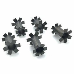 Black Aluminium Heat Sink For IC TO-100 20x18mm QTY:5
