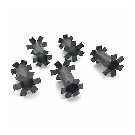 Black Aluminium Heat Sink For IC TO-100 20x18mm QTY:5