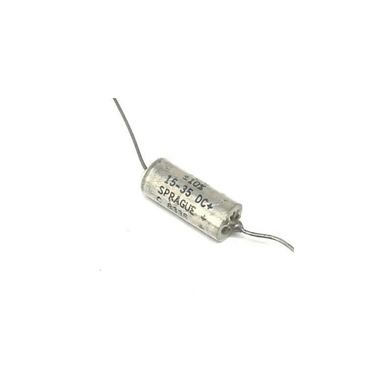 15UF 35V 10% Axial Electrolyte Tantalex Capacitor 150D Sprague