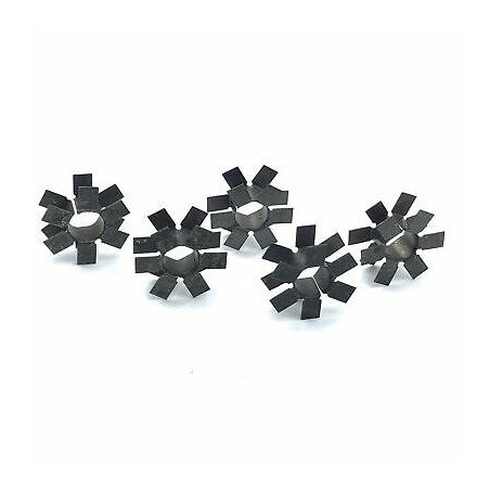 Black Aluminium Heat Sink For IC TO-100 10x20mm QTY:5