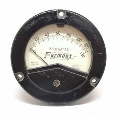 0-130KV Analog Panel Meter Voltmeter A-52-1035-1 Fermont 88mm