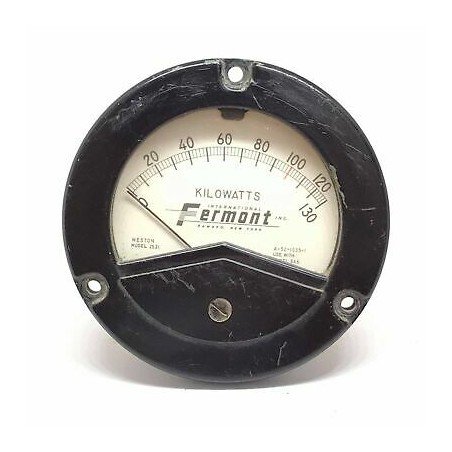 0-130KV Analog Panel Meter Voltmeter A-52-1035-1 Fermont 88mm