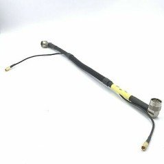 N Male Angle To N Male Angle With SMB Female to SMB Female Coaxial Cable 45cm