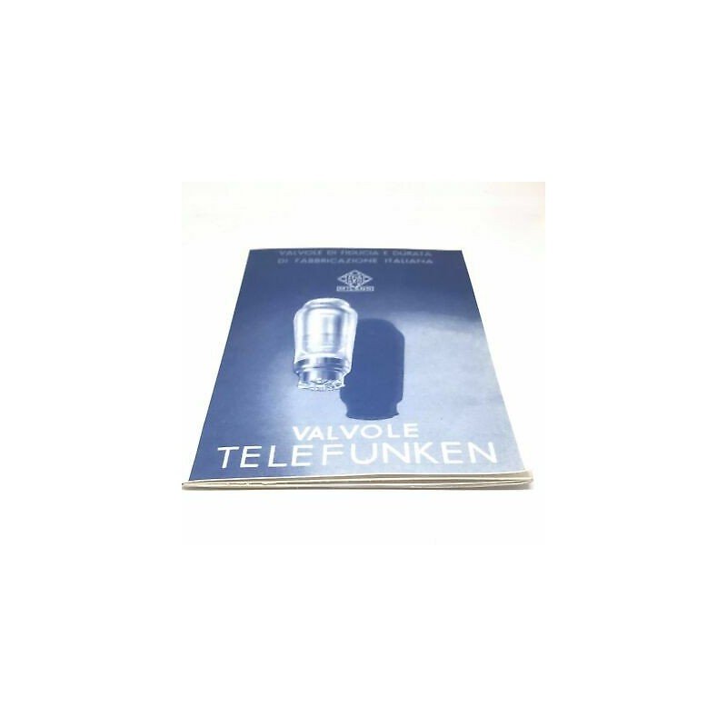 Electron Vacuum Tube Catalog Telefunken Italy
