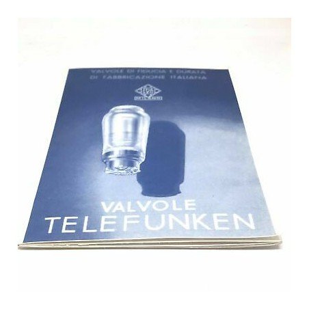 Electron Vacuum Tube Catalog Telefunken Italy