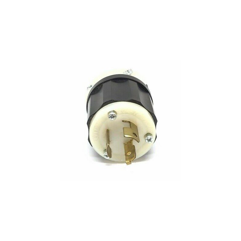 Leviton Industrial Twist Lock Armored Plug 20A-125/250V