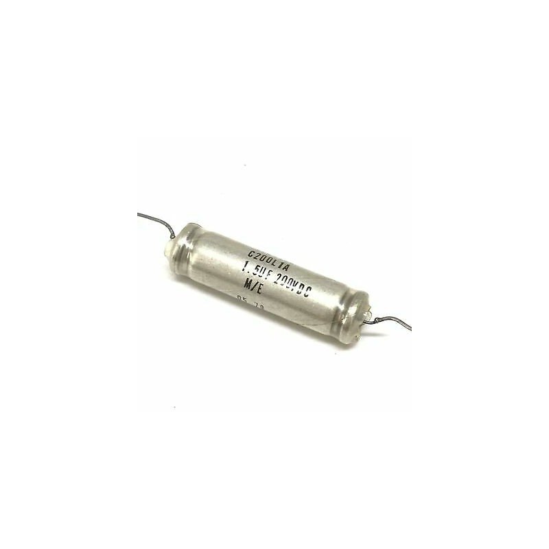 1.5UF 200VDC Axial Capacitor C200L1A 40BG155