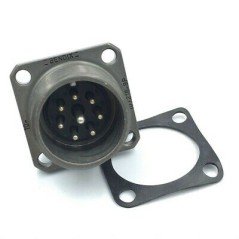 8Position 8Pin Circular Mil Spec Male Connector 10-107218-8P Bendix