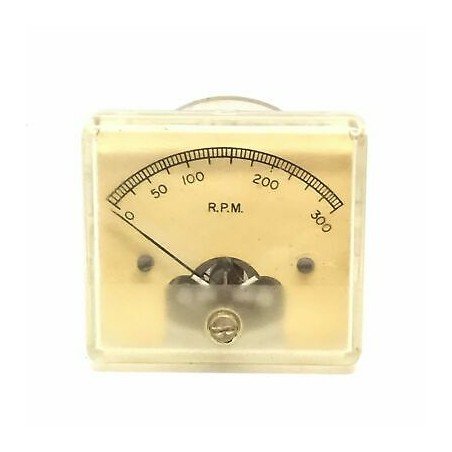 0-300RPM Analog Panel Meter RPM Meter 65x60mm