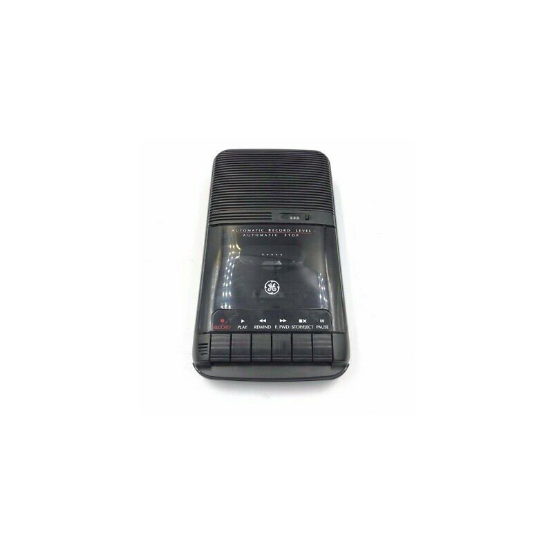 3-5025A Portable Cassette Player Recorder General Electric