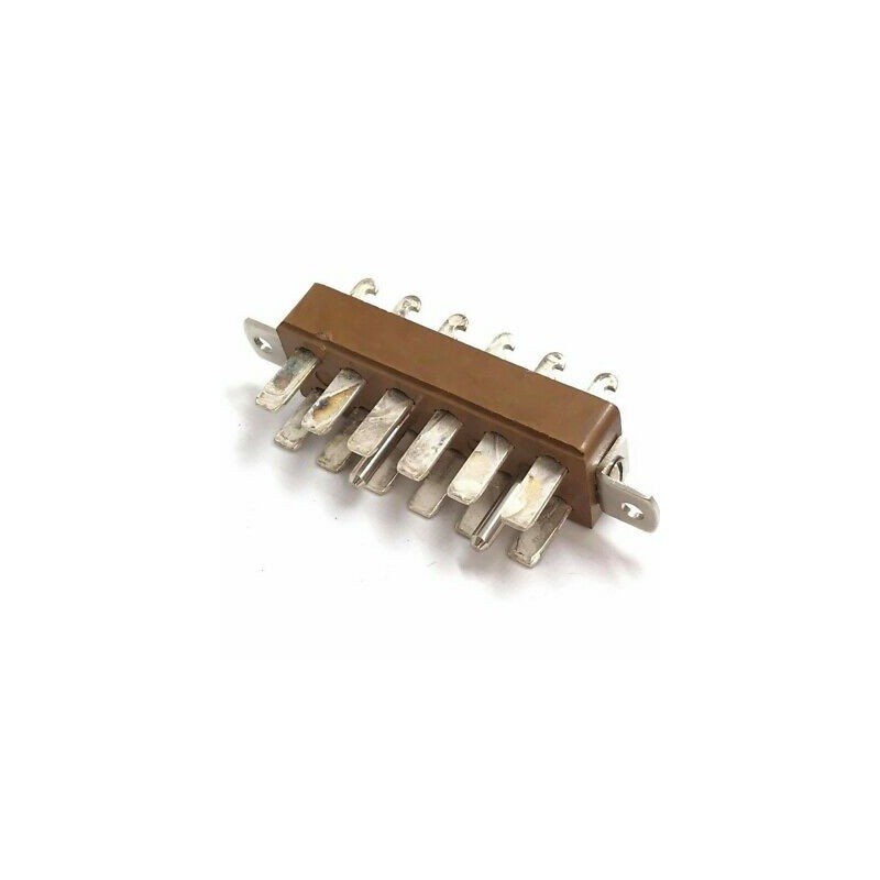 12 Pin 12 Position Male Panel Board Power Connector Veam ITT