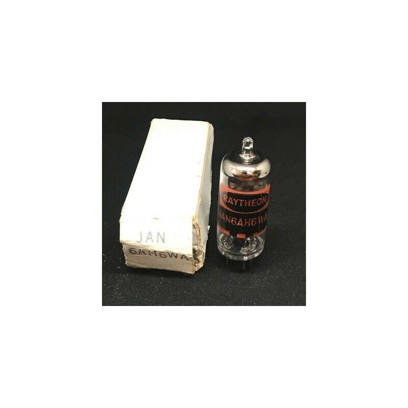 JAN 6AH6WA  Electron Vacuum Tube Valve Raytheon