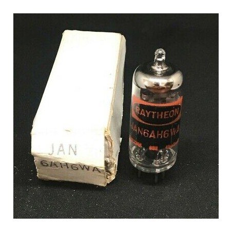 JAN 6AH6WA  Electron Vacuum Tube Valve Raytheon