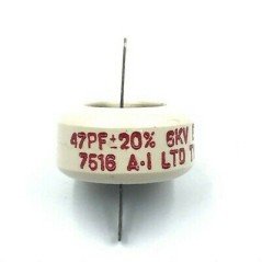47pF 6000V 6KV 20% Ceramic Capacitor 7516 LTD Type 23