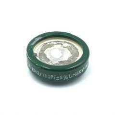 110pF 6000V 6KV 5% Ceramic Doorknob Capacitor AAH042