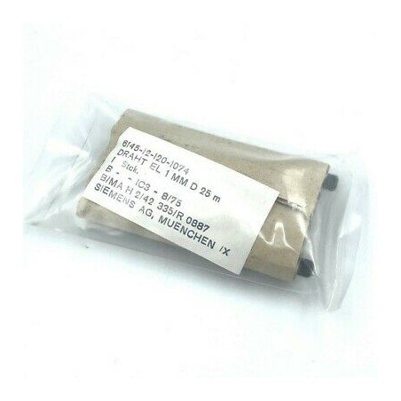 Electric Wire 1mm D:25m Mil Spec 6145-12-120-1074 Siemens