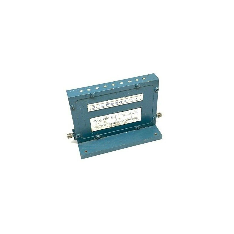 740-795MHZ 766MHZ BAND PASS FILTER SMA CBP1051 JB RESEARCH