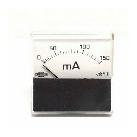 0-150mA Analog Panel Meter Ammeter Amper Lyon 60x60mm