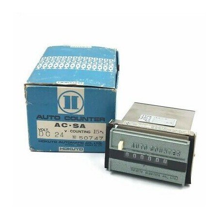 Hokuyo AC-SA Auto Counter 24VDC S-type 15P/S