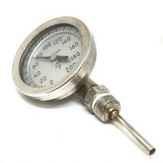 0-200F 2-1/2'' Industrial Thermometer Weston Model 4313