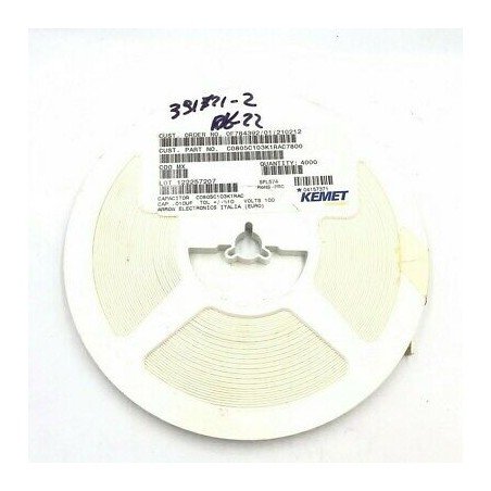 0.01UF 10NF 100V 10%  SMD/SMT Ceramic Capacitor C0805C103K1RAC7800 Kemet QTY:100