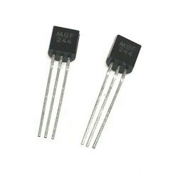 BF244 NPN Transistor Motorola TO-92 QTY:2
