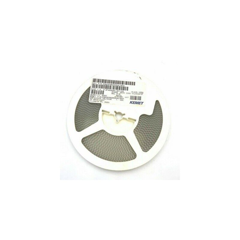 6800pF 6.8nF 50V 10% SMD/SMT Ceramic Capacitor C0805C682K5RAC7800 Kemet QTY:10