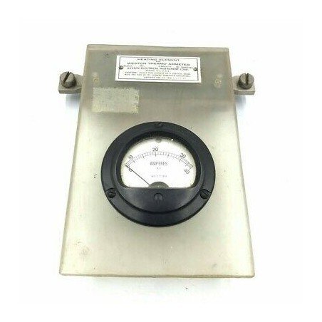 0-40A Panel Meter Ammeter With Heater Element 200x135mm