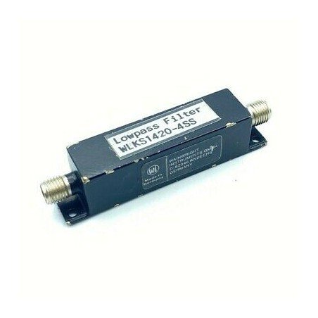 WLKS1420-4SS WAINRIGHT 1420Mhz 1.42Ghz LOW PASS FILTER SMA