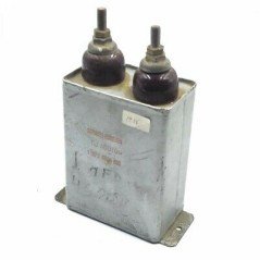 1UF 4000V 4KV PAPER IN OIL CAPACITOR TJ400106 CORNELL DUBILIER