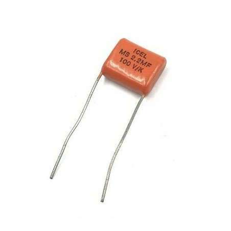 2.2UF 100V Radial Capacitor MS Icel