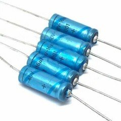 16UF 40V Axial Electrolytic Capacitor NOS