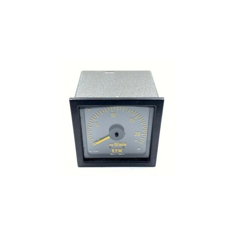RPM Panel Meter Industrial 0-22 X100 U/Min 1:1 6680-12-161-6779