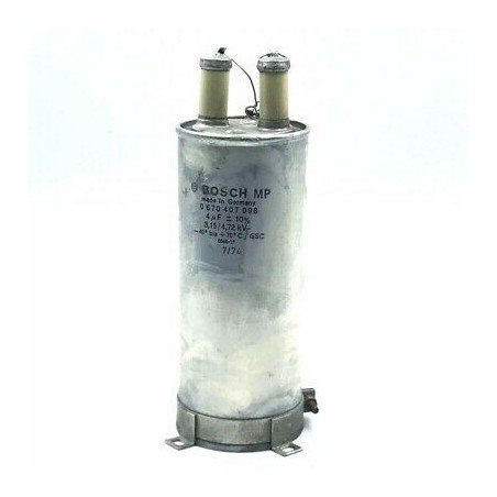 4UF 4.720V 4.72KV 10% PAPER IN OIL CAPACITOR 0670407098 BOSCH Used