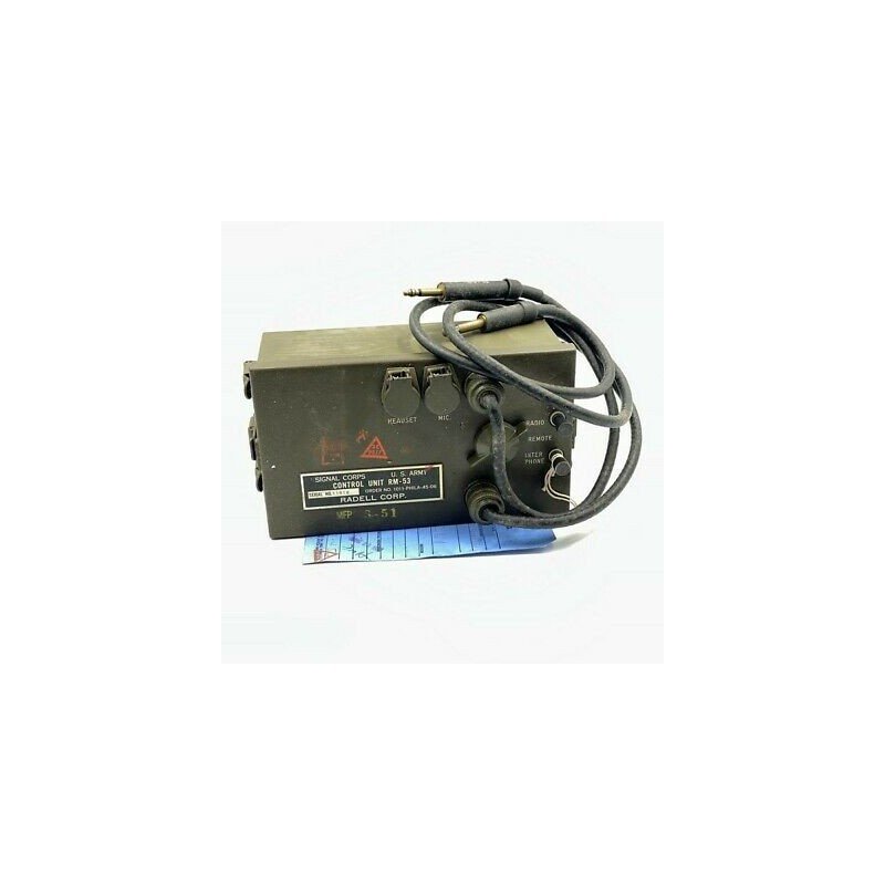 RM-53 RM53 Control Unit 20680-53 Signal Corps