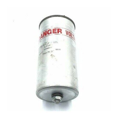 8UF 4000V 4KV PAPER IN OIL CAPACITOR BOSCH GSC/LR NO PCB