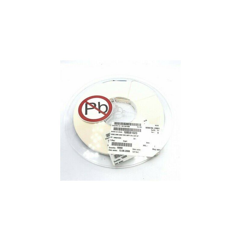 33pF 50V 5% SMD/SMT Ceramic Capacitor QTY:100
