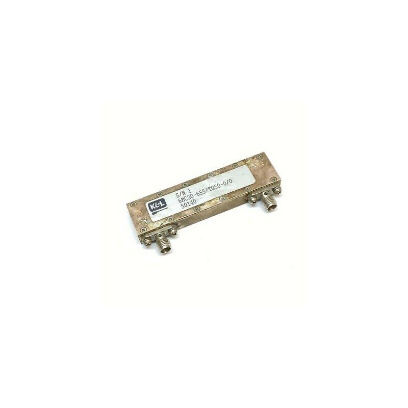 655MHZ 630-680MHZ BAND PASS FILTER 6MC30-655/TQ50-0/0