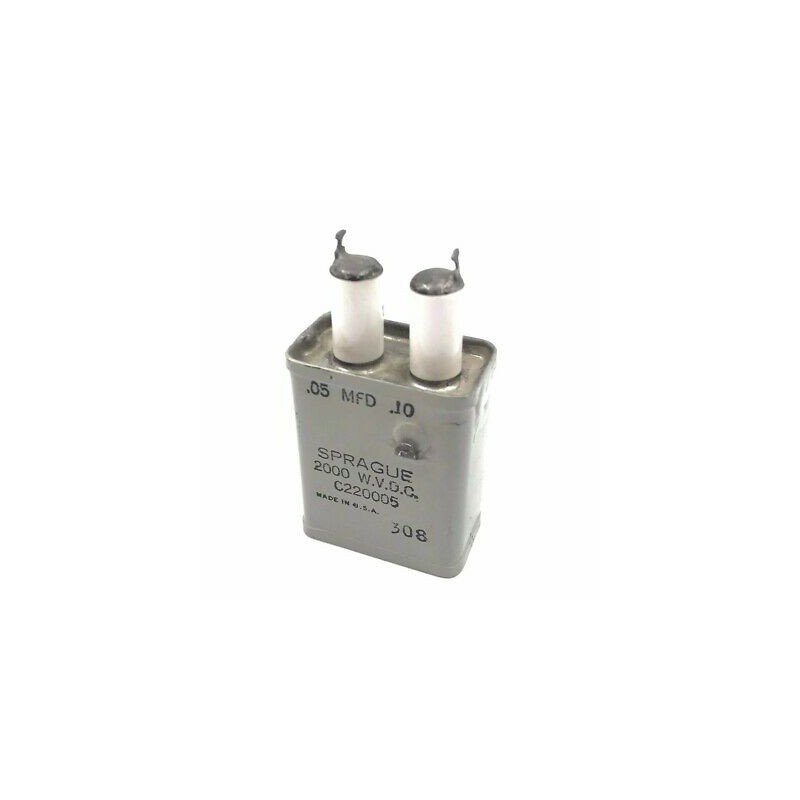 50nF + 100nF 0.05uf + 0.1uf 2000WVDC Capacitor Sprague