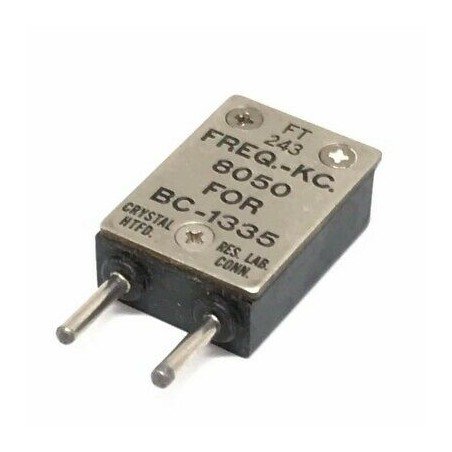 FT-243 HF Military Radio Crystals Channel: 1335 Frequency : 8050 (KHZ)