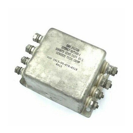 EMI FILTER 50A GF7380-01 5915-00-878-8518