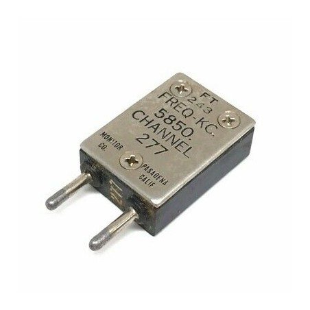 FT-243 HF Military Radio Crystals Channel: 277 Frequency : 5850 (KHZ)