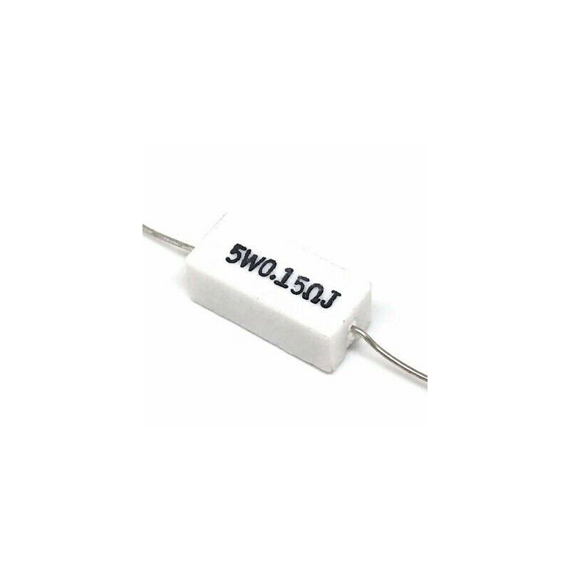 0.15ohm R15 5W Wirewound Cement Ceramic Resistor