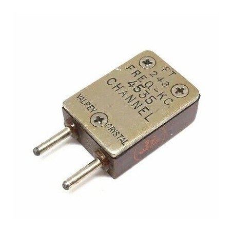 FT-243 HF Military Radio Crystals Channel: 0 Frequency : 4535 (KHZ)