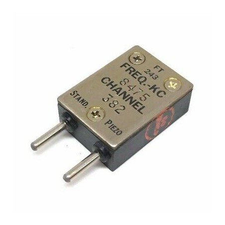 FT-243 HF Military Radio Crystals Channel: 382 Frequency : 8475 (KHZ)