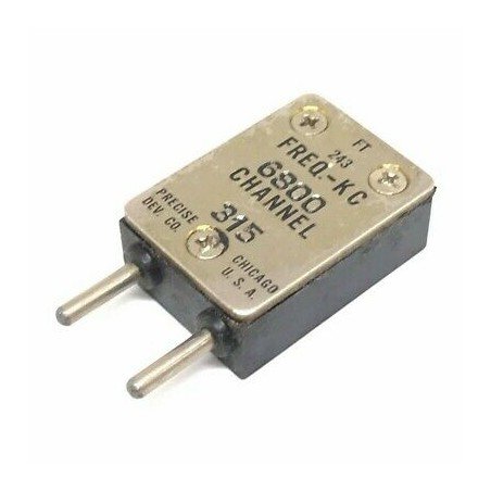 FT-243 HF Military Radio Crystals Channel: 315 Frequency : 6800 (KHZ)