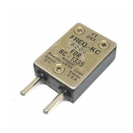 FT-243 HF Military Radio Crystals Channel: 1335 Frequency : 8200 (KHZ)