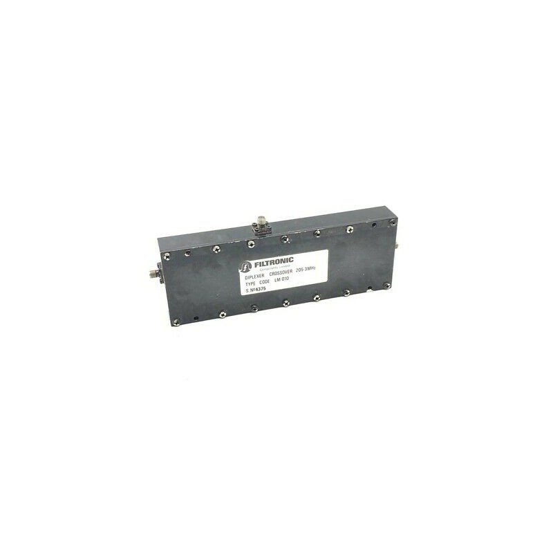 205.3MHZ DUPLEXER DIPLEXER CROSSOVER SMA LM010 FILTRONIC