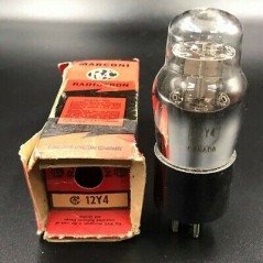 12Y4 ELECTRON TUBE VALVE MACRONI
